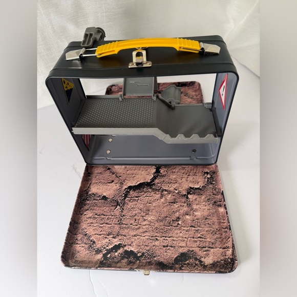 CAT Caterpillar Little Machines Store & Go Double Sided Lunch Box BOX ONLY - Picture 2 of 6